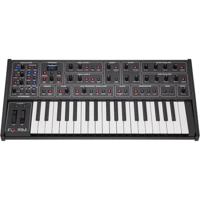 Sequential Fourm 37-Key 4 Voice Analog Synthesizer w/ Polyphonic Aftertouch image 6