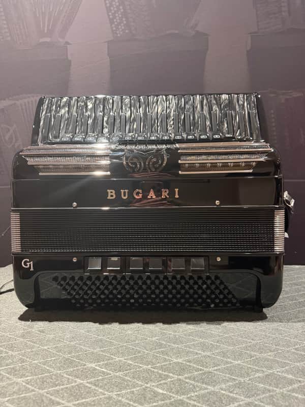 Bugari Armando G1 2026 - Black with Pearl Black keyboard and Black Semitones image 1