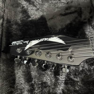 2015 Dean Dave Mustaine Zero Punk - Ebony w/ Dean ABS Case image 6