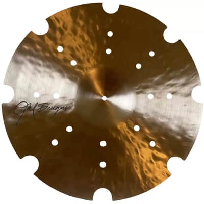 21" GM Designs V2 Shredder Cymbal - Dark and Dirty Bite! Last Chance: Priced to Move! image 2