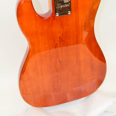 2025 Squier Classic Vibe Telecaster Bass, Maple Fingerboard, Black Pickguard, Mocha image 8