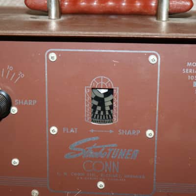 Vintage 1950s Conn StroboTuner - Tube Powered Tuner - Serviced - No Tariffs image 12