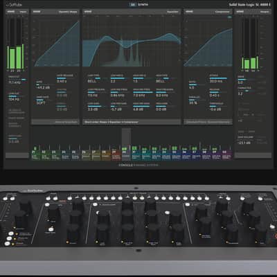Softube Console 1 MKII Hardware/Software Mixer 2010s - Black/Grey image 1