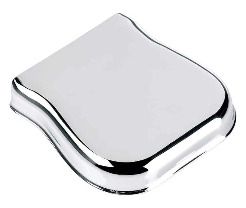 Fender Pure Vintage Telecaster Ashtray Bridge Cover Chrome image 1