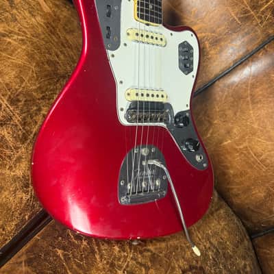 Fender Jaguar 1966 - Candy Apple Red -100% Original - OHSC image 11