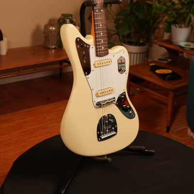 2019 Fender Johnny Marr Signature Jaguar - Olympic White image 3