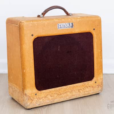 1949 Fender Deluxe Tweed TV Front Vintage Tube Amp image 1