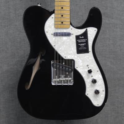 Fender Vintera II 60s Thinline Telecaster- Black image 2