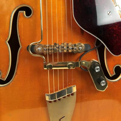 1952 Gretsch Synchromatic 400 6040 with Gold Melita and Monkey on a Stick Pickup image 8