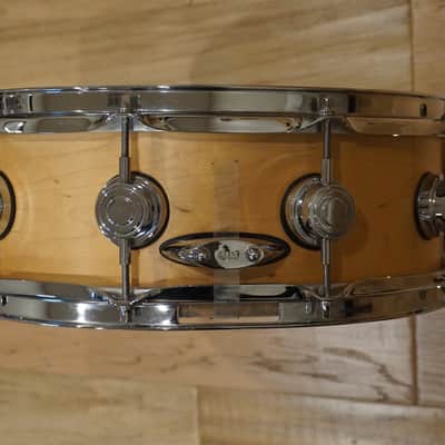 DW 5x14" Collector's Series Snare Drum in Natural Stain image 4