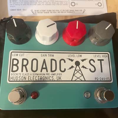 Hudson Electronics PG-24V-FS Broadcast Dual Footswitch 2019 image 1