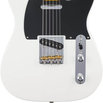 Fender American Vintage II 1951 Telecaster Electric Guitar, Maple Fingerboard, Prototype White image 1