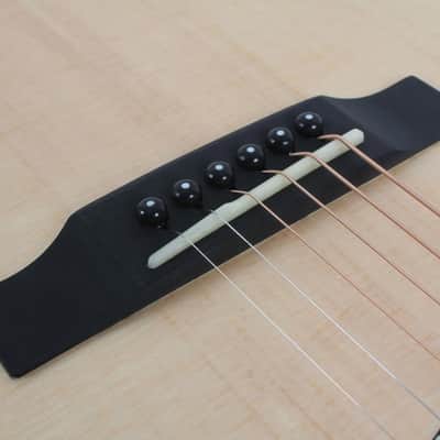 Swing Hybrid-S All Solid Electric Acoustic Slim Guitar Piezo Magnetic Pickup image 8