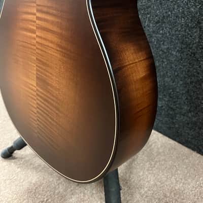 Taylor Builder's Edition 614CE Grand Auditorium Acoustic/Electric Guitar with V-Class Bracing, ES2 Pickup & Hardshell Case 2021 - Natural image 21