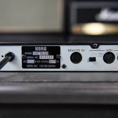 U2/The Edge Korg A3 with SPC-01 Presets - includes Roland UM-ONE mk2 USB Midi Interface Cables + Rack Mount image 9