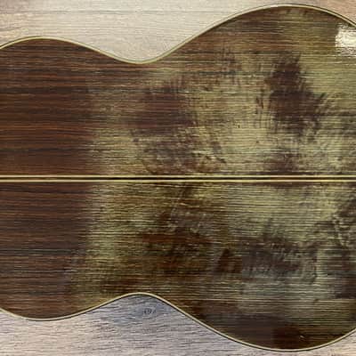 M. Horabe Model 35 Natural Gloss Finish Classical Nylon-String Acoustic Guitar with Case & Cover image 13