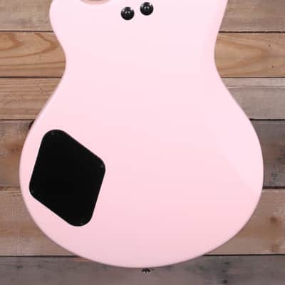 EVH Limited Edition SA-126 Special Semi-Hollow Guitar Satin Shell Pink w/ Case image 3