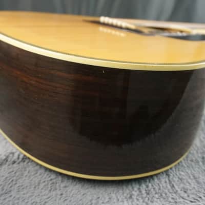 Yamaki YW-40 Dreadnought Acoustic Guitar MIJ w/ Hard Case – Vintage 1970s image 5