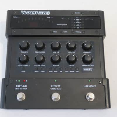 Digitech Vocalist Live 3 Harmony Vocal Effects Unit - Boxed with Power Supply image 2