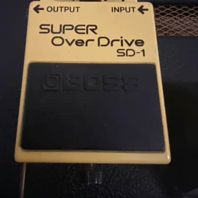 Boss SD-1 Super Overdrive 1981 - 1988 Made In Japan | Reverb