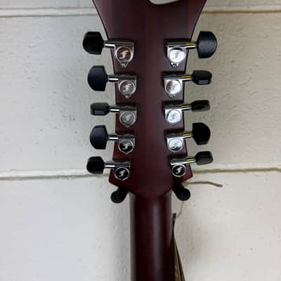 Fortaleza F1 bajo Quinto 10 string Barritone acoustic guitar 2023 - Cedar paracho gabbanelli image 7