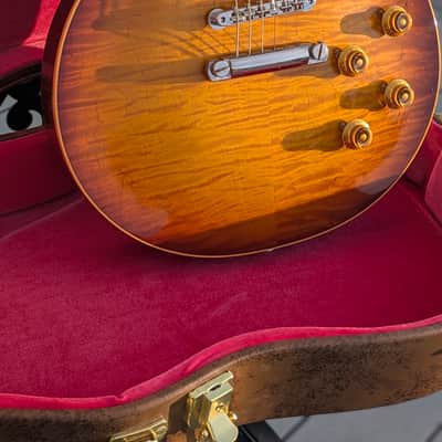 2025 Gibson Custom Shop PSL  '59 Les Paul Reissue - LPR9 - Ice Tea - No Pickguard image 13