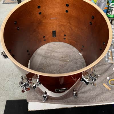 Tama 50th Limited Superstar Reissue 4pc Shell Pack Super Mahogany image 8
