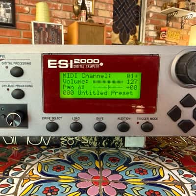 E-MU Systems ESI-2000 With 128 RAM & Gotek USB w/ many classic sound banks! image 6