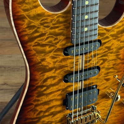 Schecter USA Custom Shop CET 50th Anniversary Electric Guitar - Golden Anniversary (13 out of 50) image 6
