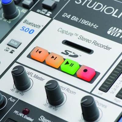 PreSonus StudioLive AR12c 12-Channel USB-C™ Compatible Audio Interface/Analog Mixer/Stereo SD Recorder image 5