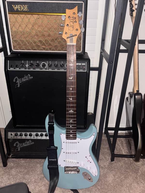PRS SE CUSTOMIZED Silver Sky 2022 - 2025 - Stone Blue image 1