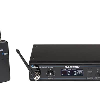 Samson Concert 99 Frequency-Agile UHF Wireless Lavalier Mic Presentation System - D Band (542–566 MHz) image 1