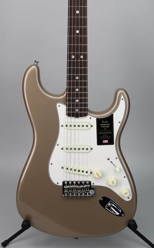 Fender American Vintage II '65 Stratocaster Shoreline Gold image 1