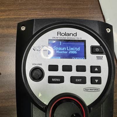 Roland TD-11 V-Drum Module w/Mount, Clamp, VEX, Wiring Harness, & More - 07G0066 image 7