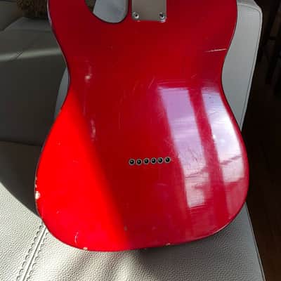 1966 Fender Telecaster Candy Apple Red Original image 2
