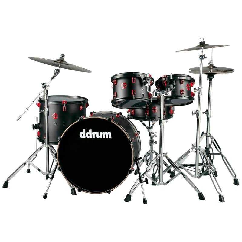 DDRUM Hybrid 5 piece Player DRUM kit NEW - Kick - Snare - Toms - Drum Set image 1