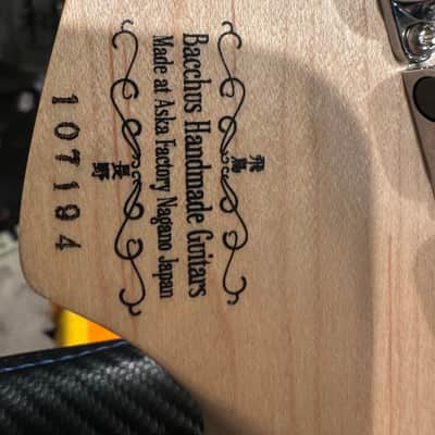 Bacchus Telecaster Ash Handmade series 2022 - Black image 8
