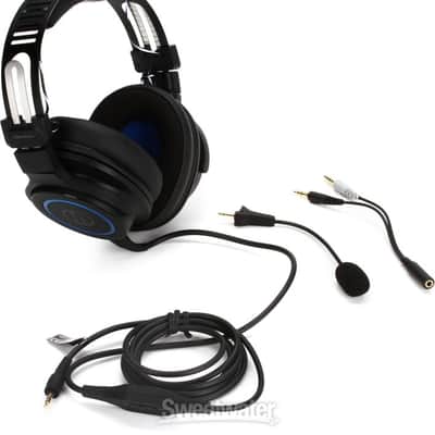 Audio-Technica ATH-G1 Premium Headset with Detachable Mic  3.5mm TRRS Connector (ATHG1d2) image 4
