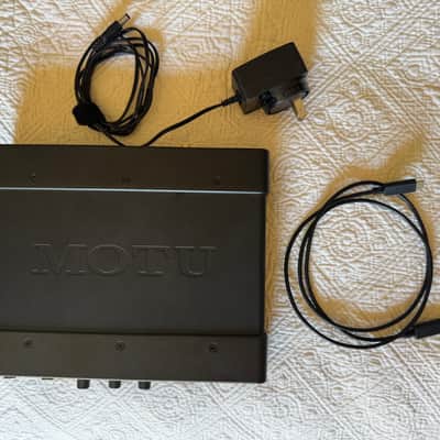 MOTU UltraLite-mk5 USB-C Audio Interface 2021 - Present - Black image 4
