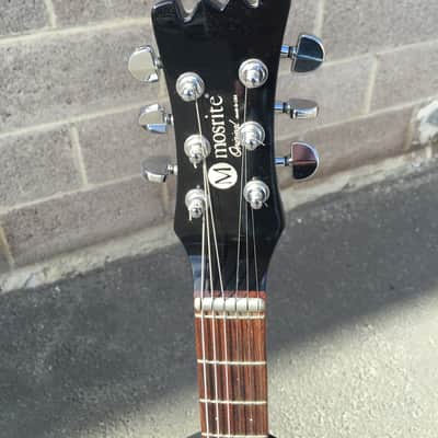 Mosrite mark 2 black reissue dimarzio usa assembled Dana Moseley serial number 1 image 2