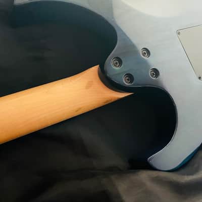 Cort X-11 2004 Transparent Blue MIK image 11