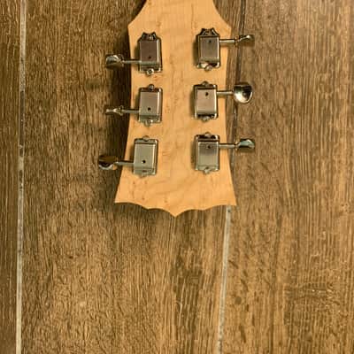 Warmoth St. Vincent Copy Solid Spalted Maple Burst image 10