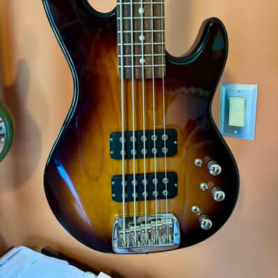 G&L Tribute Series L-2500 5-String Bass Tobacco Sunburst w