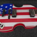 Hofner HCT-500/1-USA Contemporary Beatle Violin Bass American Flag