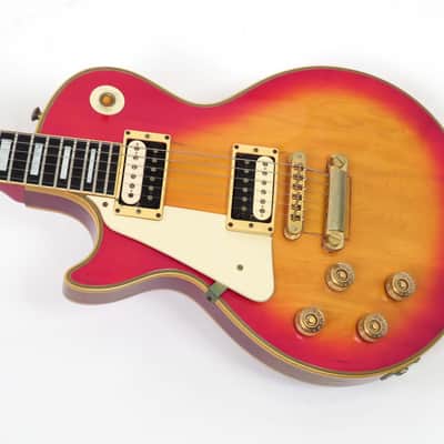 1977 Gibson Les Paul Custom Left Handed Vintage Players Condition - Cherry Sunburst Finish & Ebony Fingerboard - Lefty! image 4