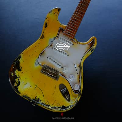 Fender Stratocaster 50th Anniversary Yellow Heavy Aged Relic (RARE) image 6