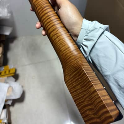 22fret Rosewood Roasted Maple Electric guitar neck rosewood matte DIY parts image 6