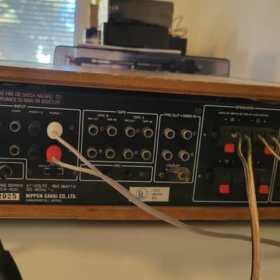 Vintage Stereo Integrated Amplifier Yamaha CA-600 image 10