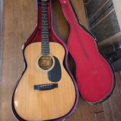 Yamaki Deluxe Folk No. 18 1973 Japan MIJ like Martin * serviced* vintage acoustic guitar image 1