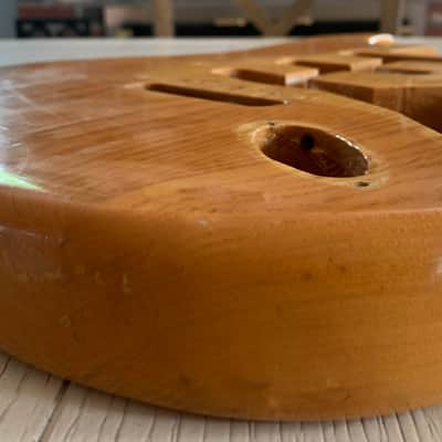 Vintage 1973 Fender Stratocaster Guitar Body, Original, No Mods, 1970s USA Strat image 5